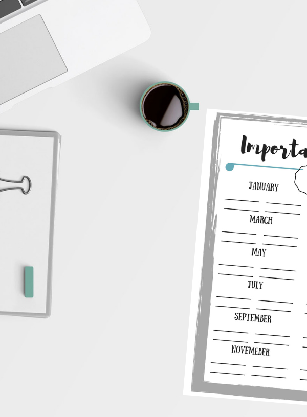 Never Forget Another Date with This “Important Dates” FREE Printable