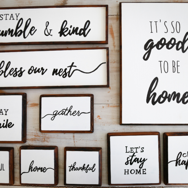 farmhouse wood signs, farmhouse signs and introducing simply september shop, farmhouse signs, farmhouse sign, farmhouse, farmhouse decor, diy farmhouse decor, simply september shop, etsy shop, etsy, wood farmhouse signs, wood signs, it's so good to be home, heaven
