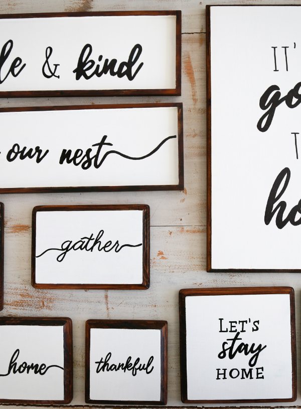 How to DIY Your Dream Farmhouse Wood Signs