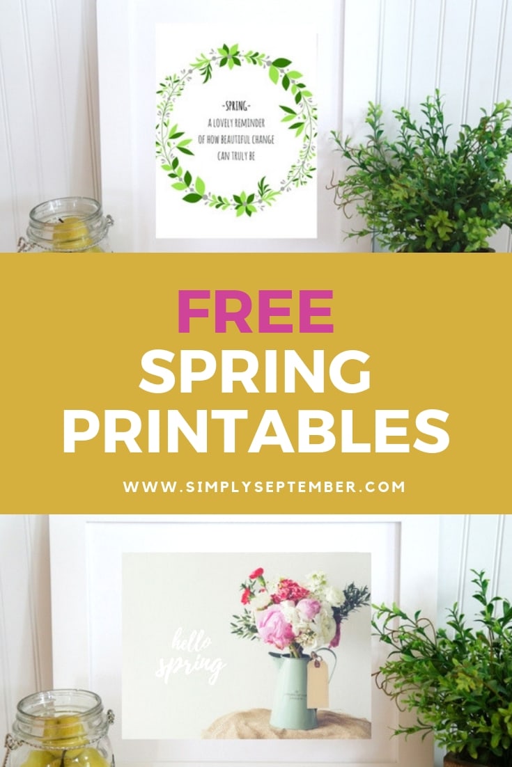 spring has sprung, spring printables, spring printable, spring, spring quotes, free printables, free printable, diy decor, spring decor