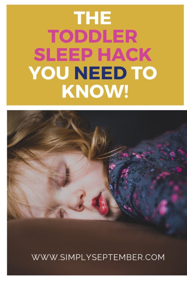 The Toddler Sleep Training Strategy You'll Love - Simply September
