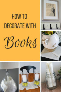 book decor ideas, book decorations, decorate with books, how to decorate with books, how to creatively decorate with books, decorating with books, decorating with book pages, book pages, books, framing book pages, bookcases, book decor, book decorating, home decor, farmhouse decor, creative home decor, interior design, interior decorating, vintage books