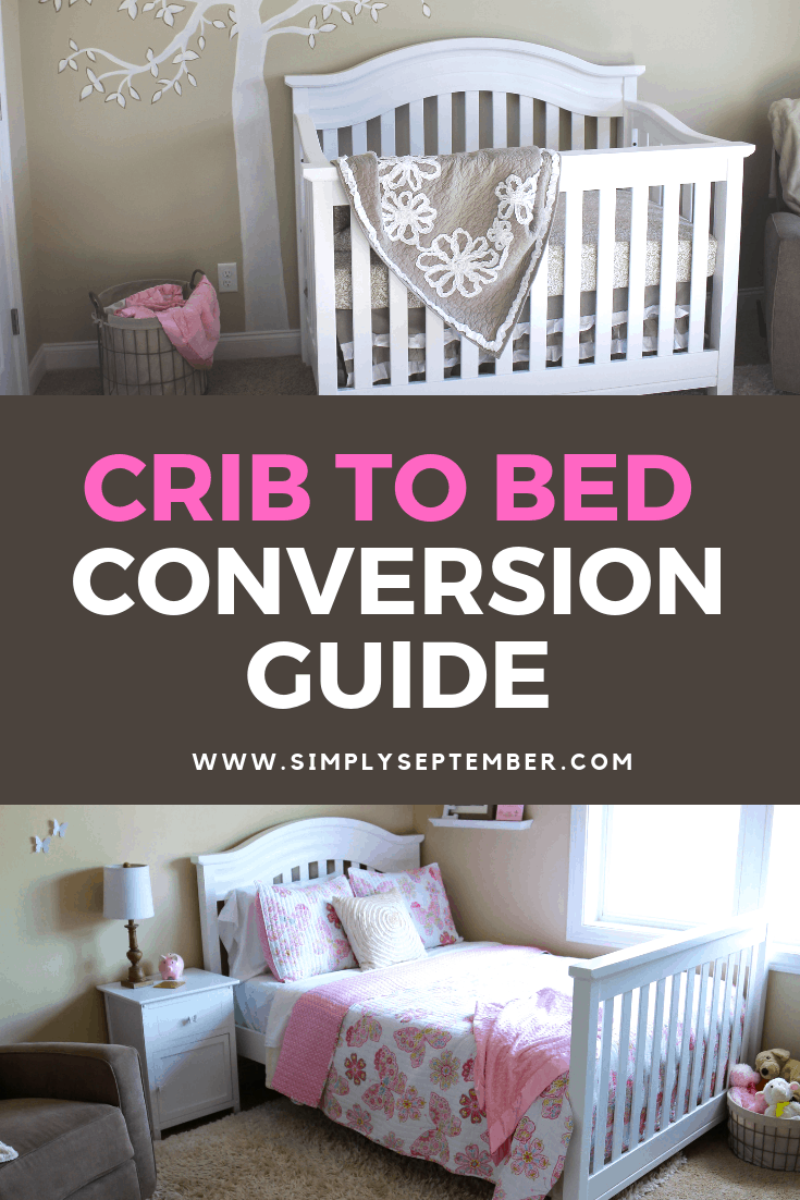 baby crib converts to twin bed