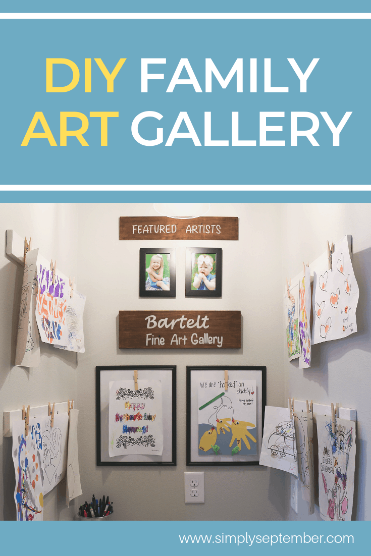kids art display, diy art gallery, art gallery, gallery, declutter, kid art projects, art projects, display art projects, family art gallery, family display, little artists, kid artists