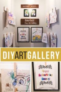 kids art display, diy art gallery, art gallery, gallery, declutter, kid art projects, art projects, display art projects, family art gallery, family display, little artists, kid artists