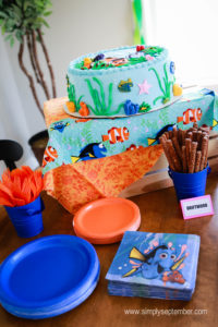 nemo, dory, nemo & dory, dory & nemo, finding nemo, finding dory, nemo party, dory party, nemo menu, dory menu, nemo children's birthday party, dory children's birthday party, nemo and dory invitation, nemo and dory food, nemo and dory cake, nemo and dory cookies, nemo and dory decorations, oriental trading, nemo and dory party, nemo and dory food