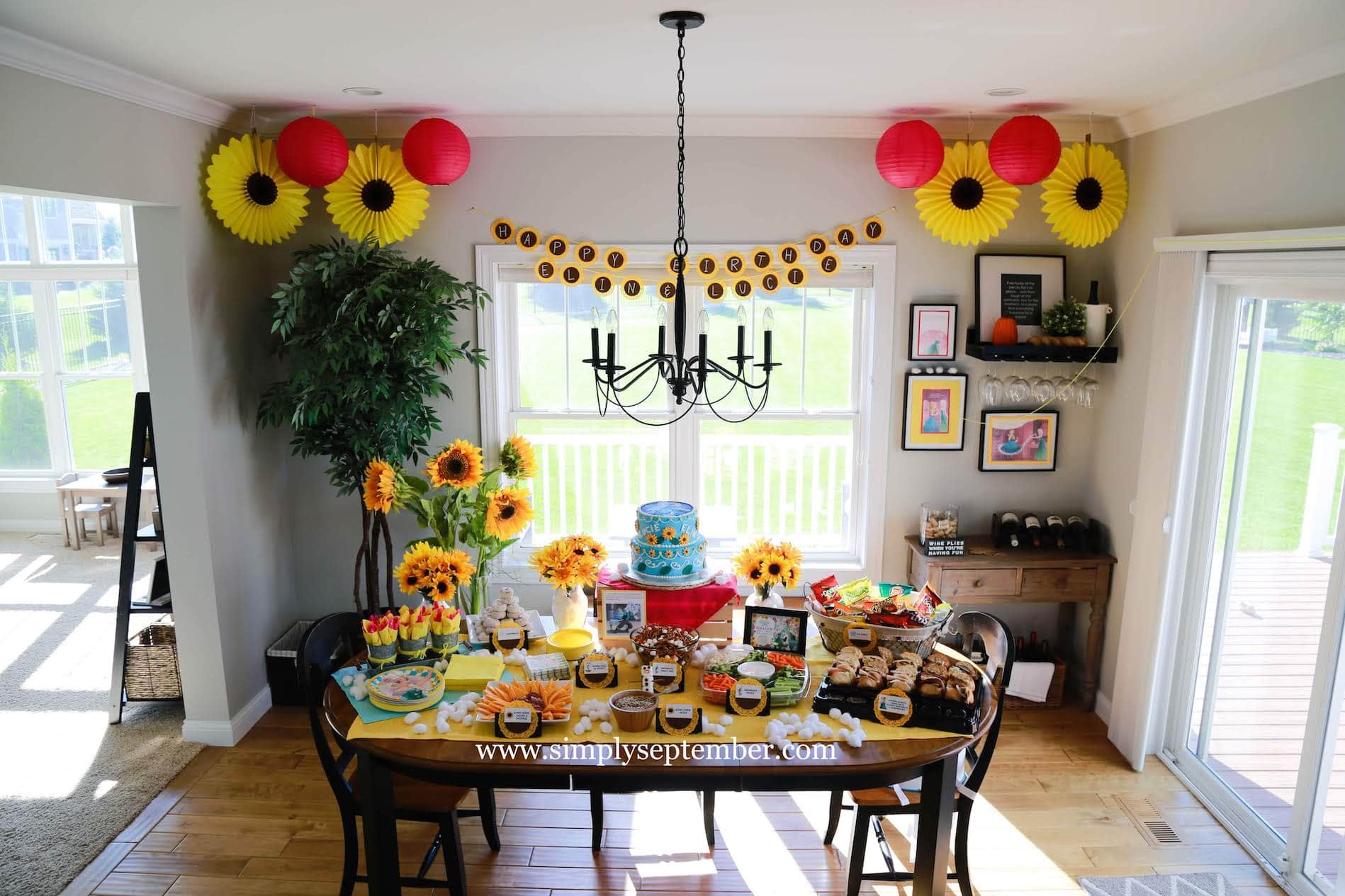 How To Plan The Ultimate Frozen Fever Birthday Party Simply September