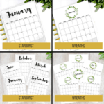 Beautiful and FREE 2019 Calendars: Printables - Simply September