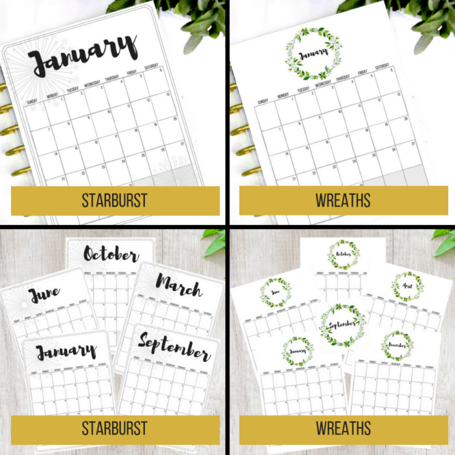 Beautiful and FREE 2019 Calendars: Printables - Simply September