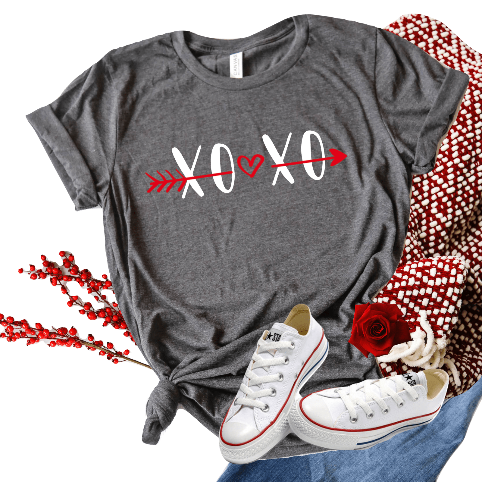 XOXO Shirt, hugs and kisses shirt, Valentine's Day Shirt, Etsy seller, Etsy shirt, Valentine's Day Etsy shirt, Valentine's Day gift, love shirt, simply September shop