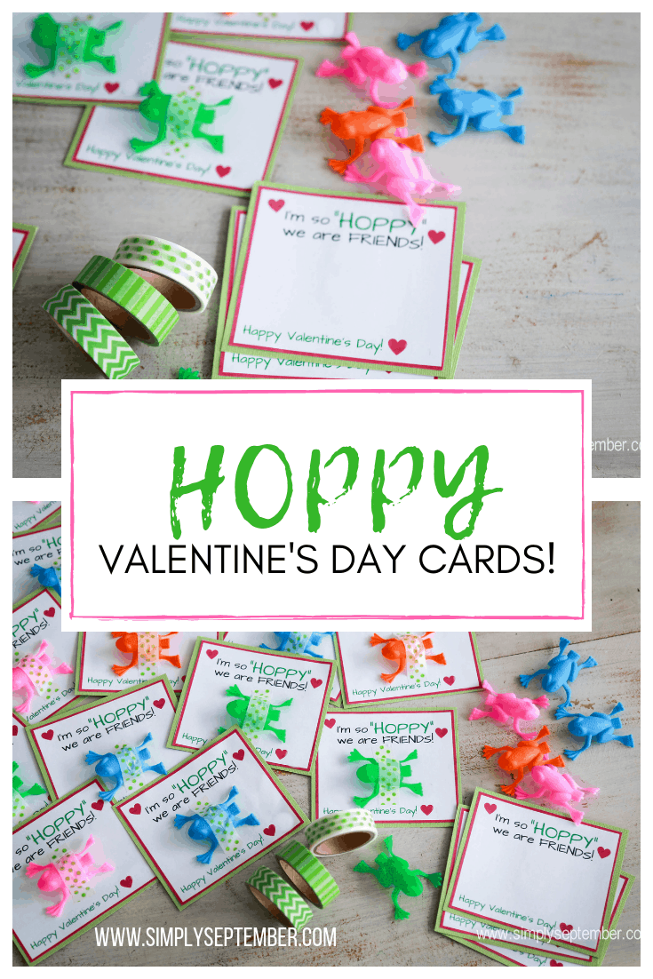 hoppy Valentine's Day cards, Valentine's Day cards, Valentines for kids, frog valentine, frog Valentine's Day cards, valentines day printables, free printables, frog Valentine's Day card, creative Valentine's Day cards, diy Valentine's Day cards, Valentine's Day cards for kids to make