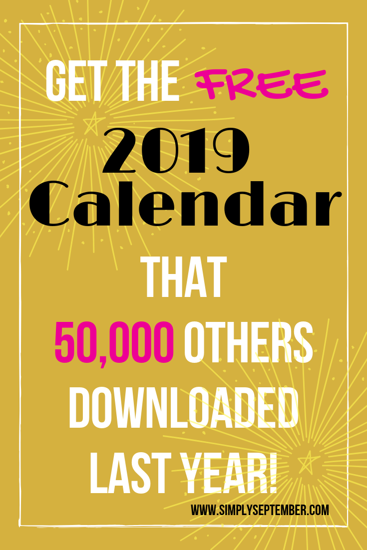 Beautiful and FREE 2019 Calendars: Printables, 2019 calendar, January calendar, February calendar, march calendar, June calendar, April calendar, may calendar, may calendar, June calendar, July calendar, August calendar, September calendar, October calendar, November calendar, December calendar, pretty 2019 calendars, calendar printables, free 2019 calendars, free calendars, free printables
