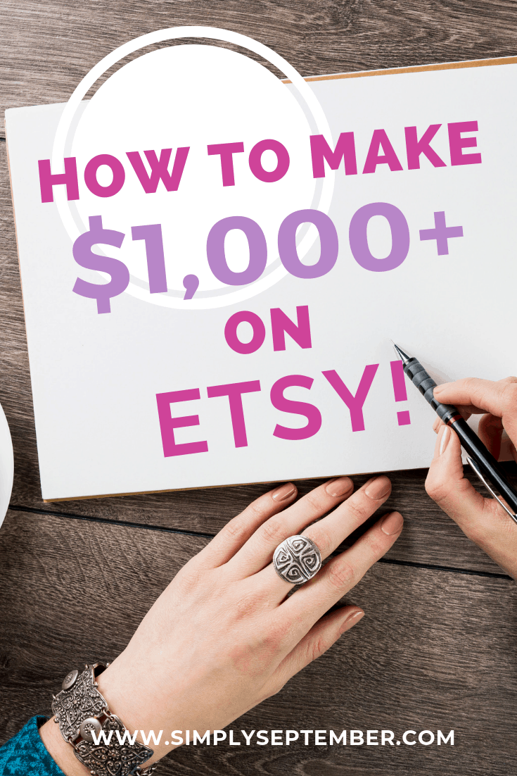 how to make money on etsy