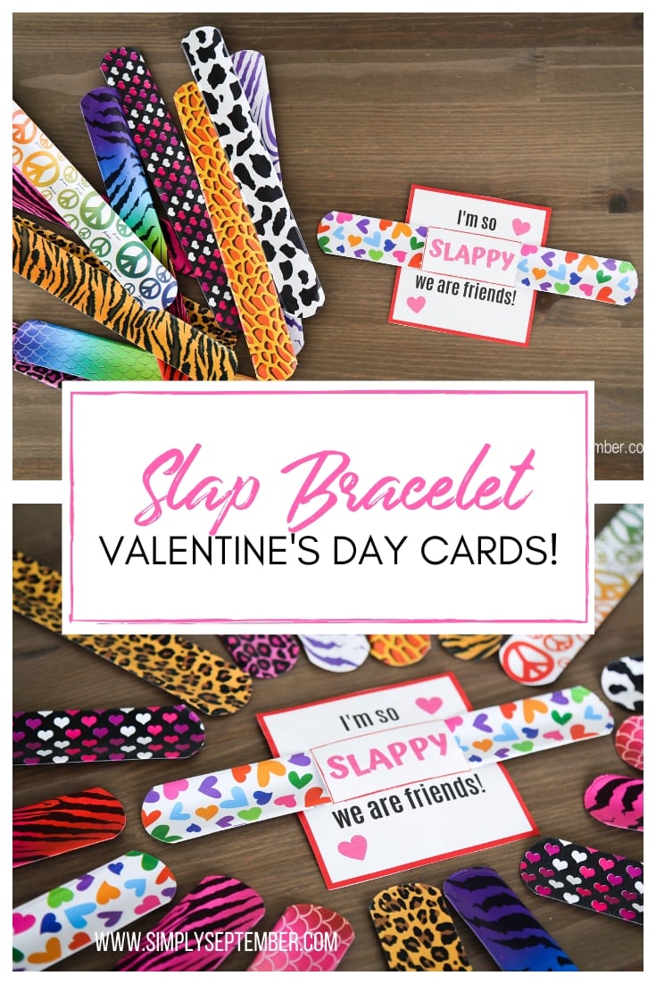 Free Slap Bracelet Valentine Printables You Ll Love Simply September
