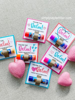 Unique, Fun, &amp; FREE Lip Balm Valentine Printables - Simply September