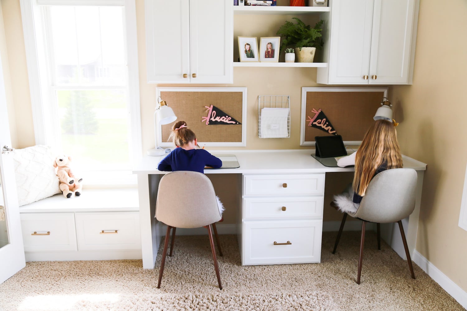 The Custom Desk and Homework Station Your Kids Will Love - Simply September